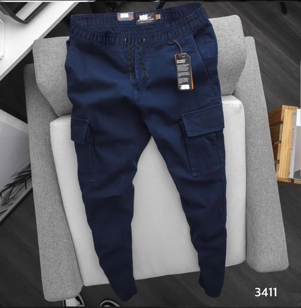 Cargo Pants Blue - 3411