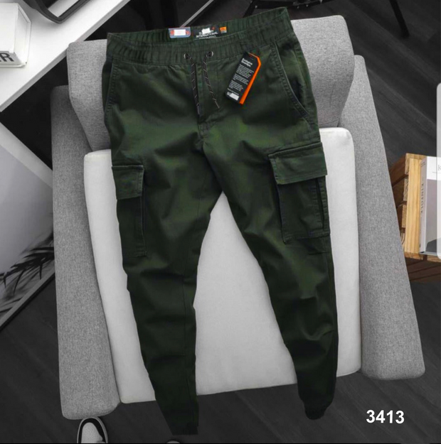 Cargo Pants Green - 3413
