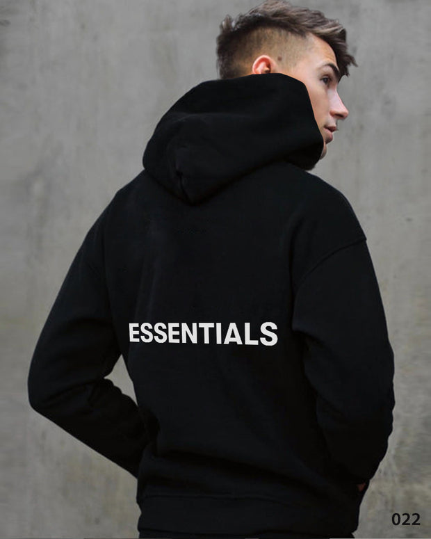 Essentials Oversize Hoodie - Black
