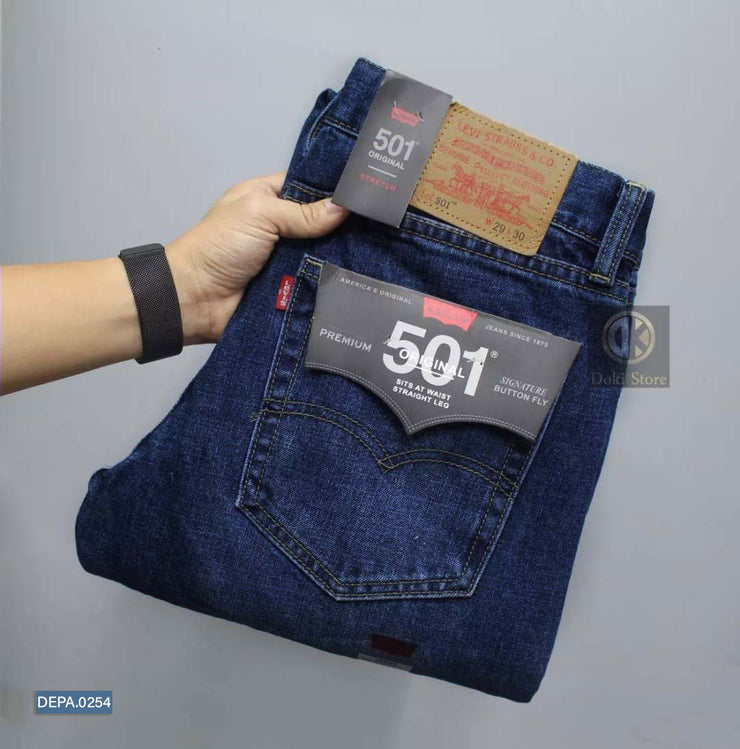 Levi's Dark Blue Jeans - Slim Taper Fit / 0254