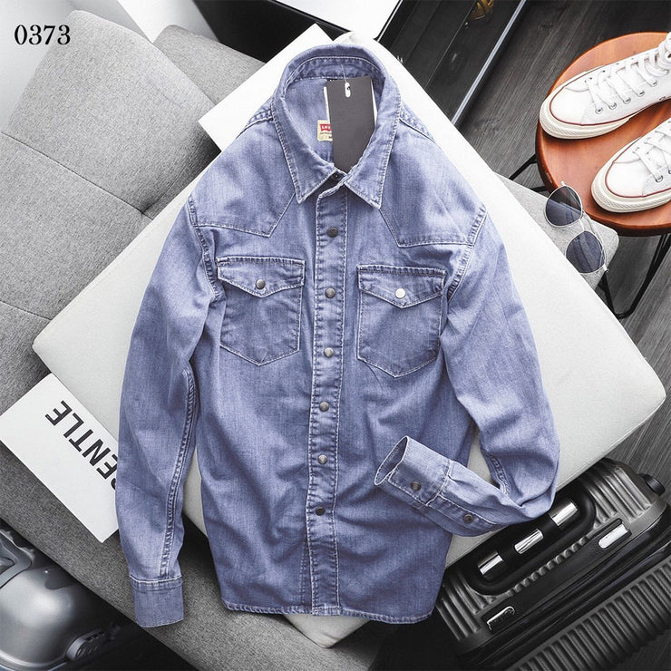 Denim Shirt - Hell Blue 0373