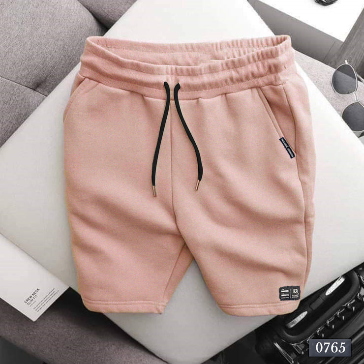 Nude Pink Casual Shorts -0765