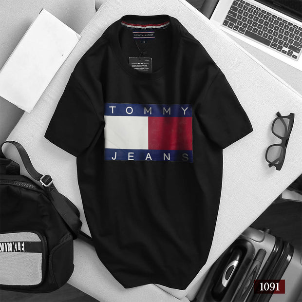 Tommy Hilfiger Black T-Shirt  - 1091