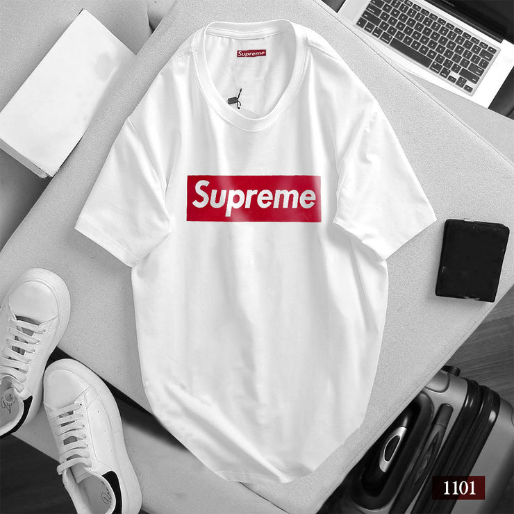 Supreme White T-Shirt  - 1101