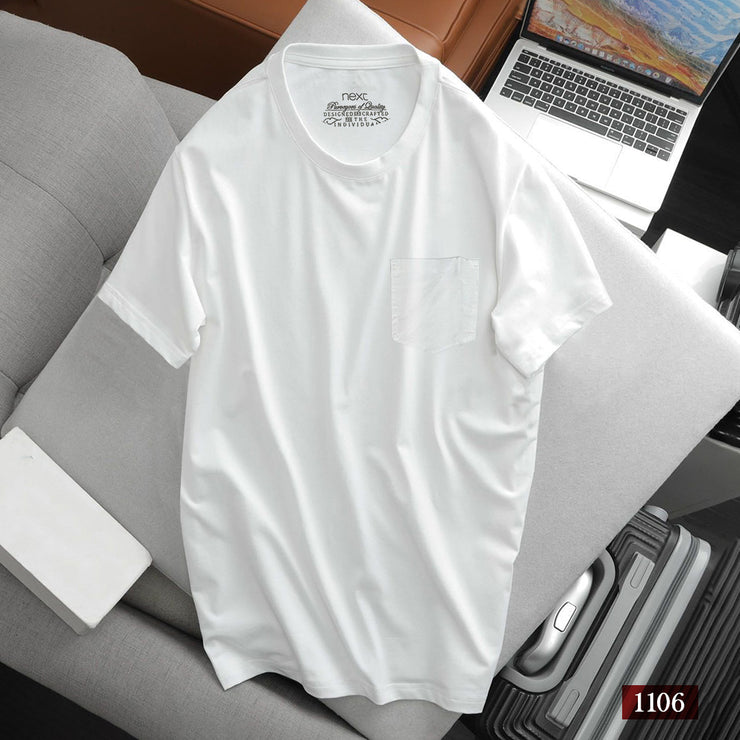Next Plain White T-Shirt - 1106