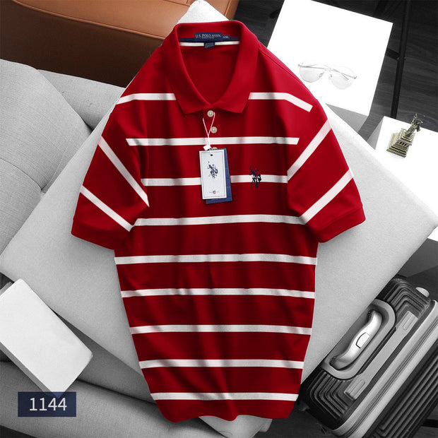 U.S. Polo Assn. Polo Shirt Res Stripe - 1144