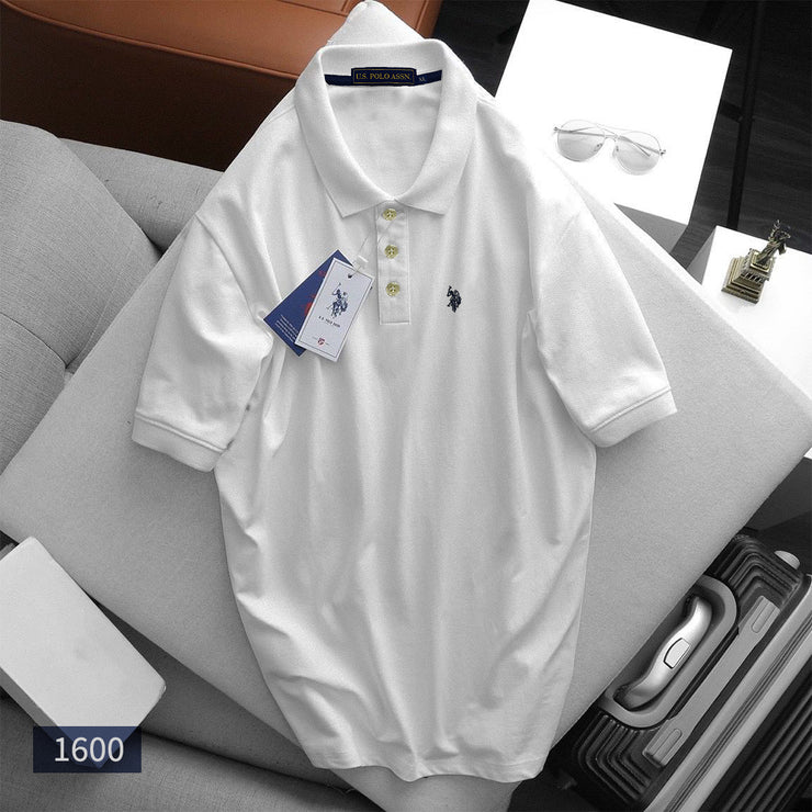 Ralf Lauren Polo Shirt -  White 1600