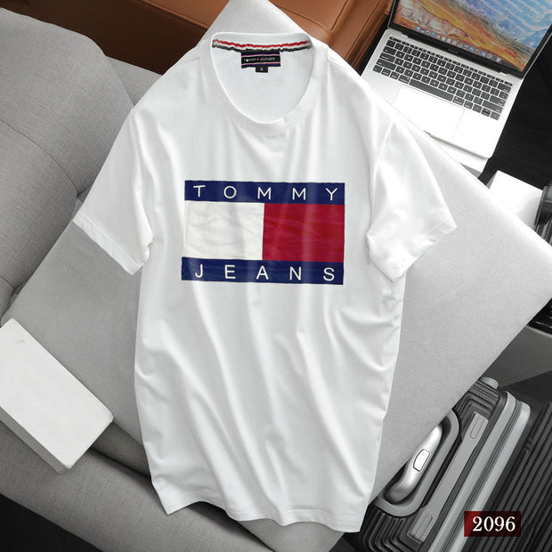 Tommy Hilfiger White T-Shirt  - 2096