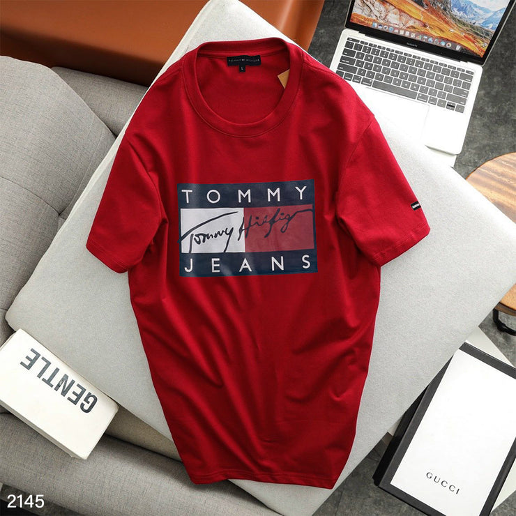 Tommy Hilfiger Red T-Shirt  - 2145
