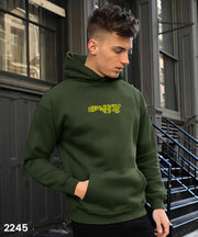 Off-White Oversize Hoodie - Green