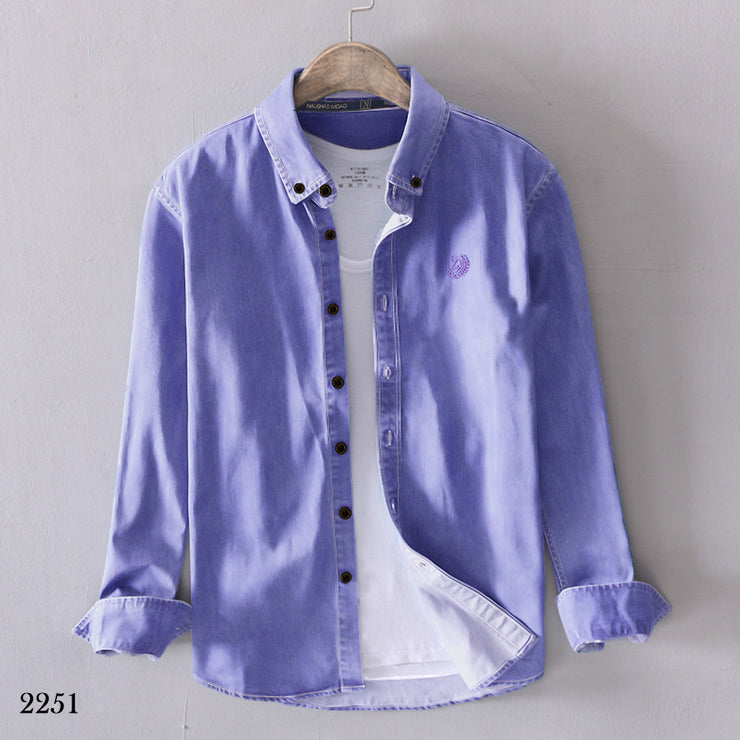 Zara Formal Shirt - Soft Purple