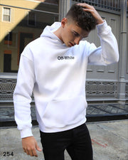 Off-White Oversize Hoodie - White