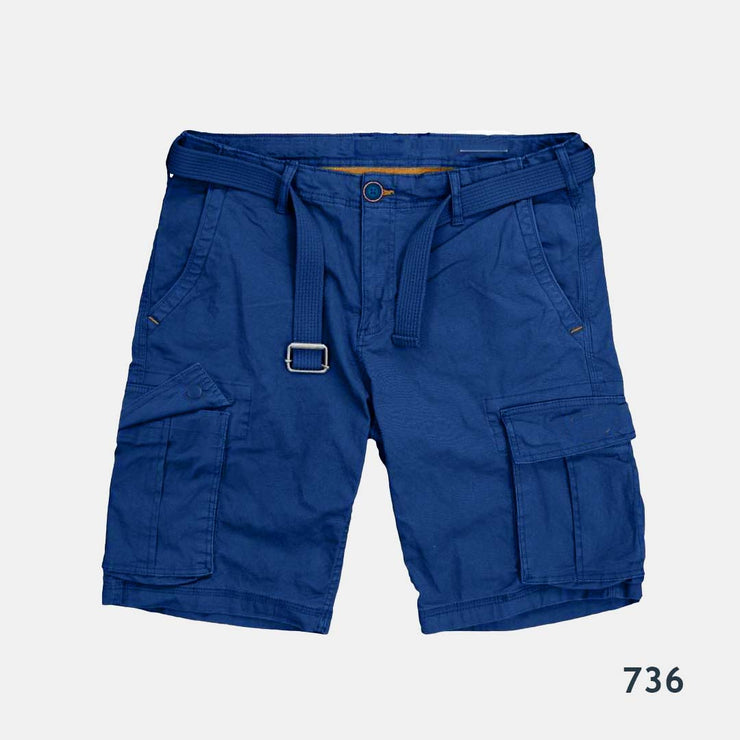 Space Blue Cargo Shorts -CHSH.0736