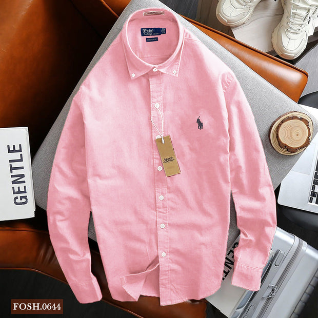 Ralph Lauren Slim Fit Shirt - Salmon Pink