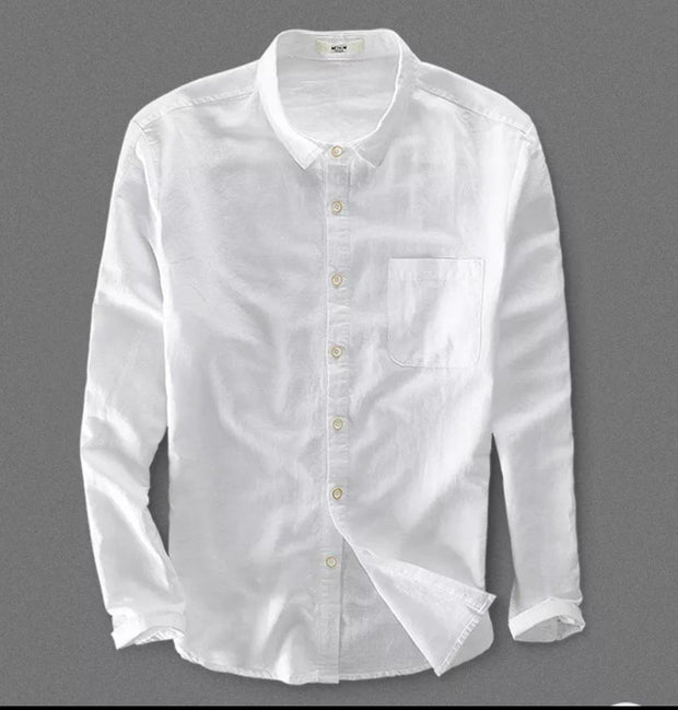 Linen Shirts - White (LISH01)