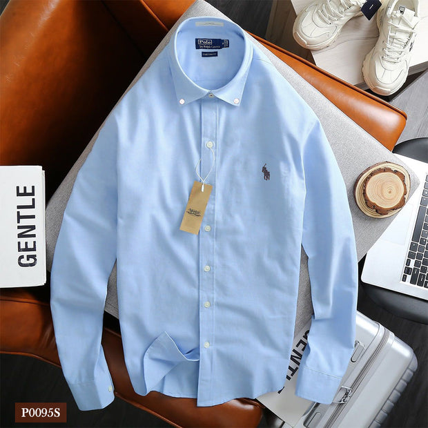 Ralph Lauren Slim Fit Shirt - Maya Blue