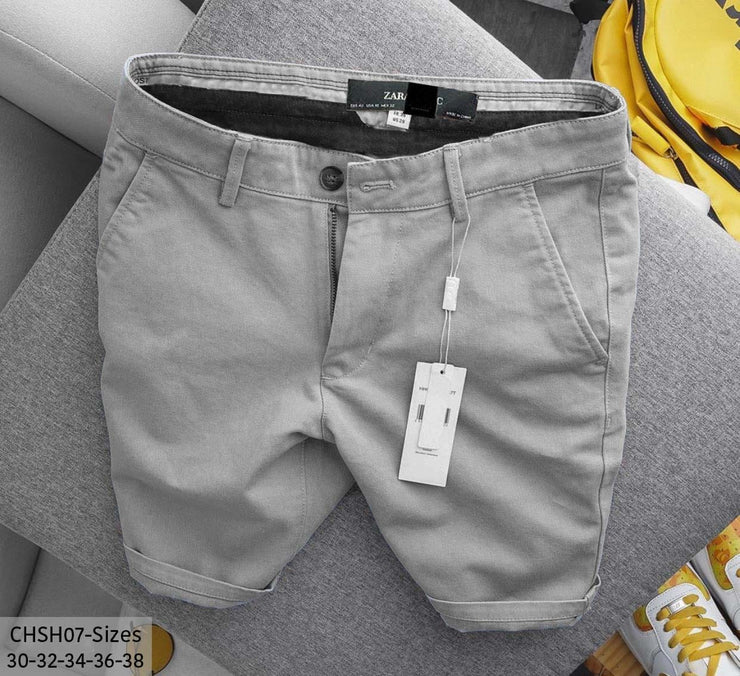 Chino Shorts - Light Grey CH04