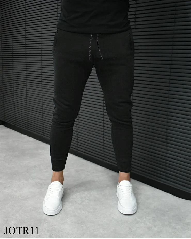 French Terry Sweatpants - Black